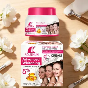 ROUSHUN Advanced Facial Cream Deep Moisturizing Skin Care Facial Moisturizing cream Moisturizing all the year round available large capacity 100g for men and women100g