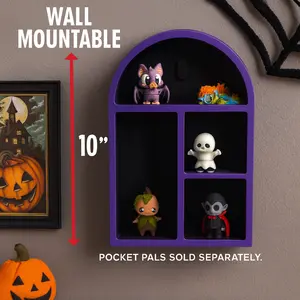 10” Wall Mountable Shelf – Perfect Display for Pocket Pals & Home Décor Decor Hanging
