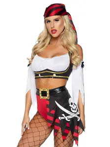 Wicked Wench Pirate Sexy Halloween Costume