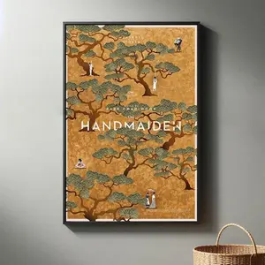 The Handmaiden Movie Poster | High Quality Canvas Print I 2024 Movie Poster | Modern Room Decorative Arts | Popular Film Gift
