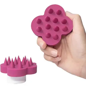 Soft Hair Scalp Massager & Scalp Massager Shampoo For Wet or Dry Hair  Supports Circulation & Massager Shampoo Brush Butterfly Body Care