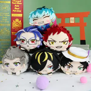 Stuffed Anime Hypnosis Mic- DRB Lying Down Plush Pendant toys Aohitsugi Samatoki Nurude Sasara Kuko Harai Collectibles Doll Toys