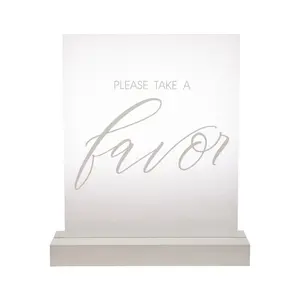 Favor Tabletop Sign
