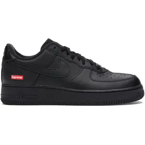 Nike Air Force 1 Low Supreme Black - Classic Streetwear Everyday Staple