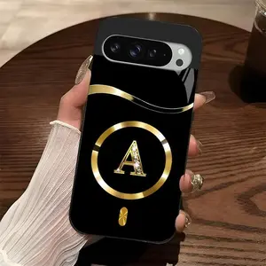Suitable for [Google Pixel 9 Pro Xl] high-end MagSafe phone case🥰，Choose from any of the 26 letters， Features a premium, minimalist design; drop-resistant and fingerprint-proof. YM99