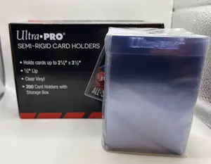 Ultra Pro Standard Card Submission Semi-Rigid Card Holders Lot of 100 Holders