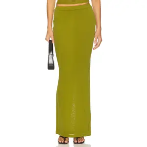 BY.DYLN Maddox Skirt in Pear Green