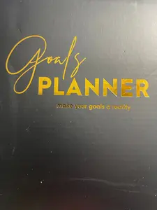 Box Goal Journal - Gold Planner for Achieving Your Goals with Step-by-Step Milestone Tracking - Make Your Goals a Reality
