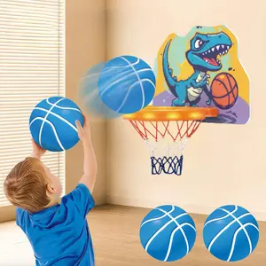 Dinosaur Basketball Board Game, 1 Set Basketball Board Game with Basketball Hoop & Basketball & Pump, Indoor Sports Toy for Boys & Girls