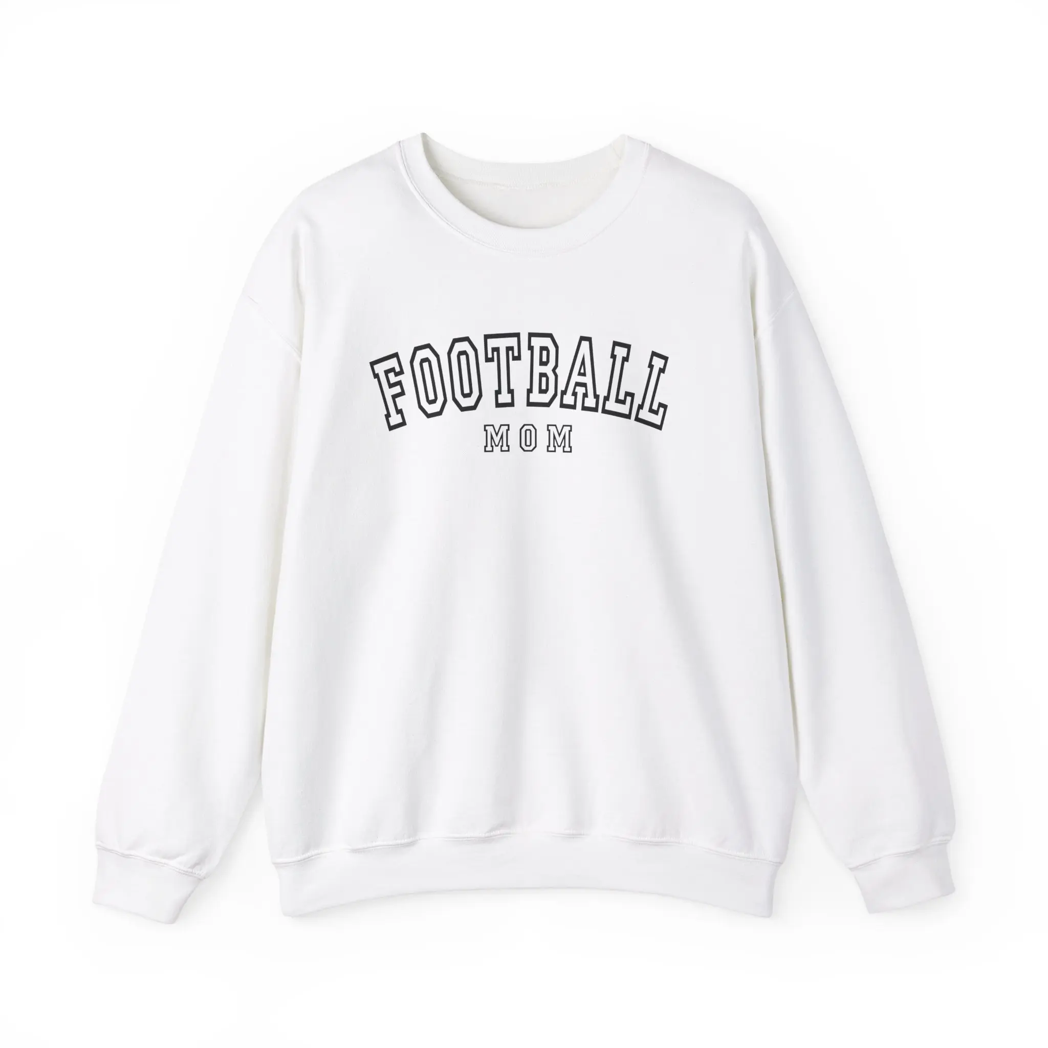 Custom Football Mom/Dad sweatshirt, Personalized Trendy Varsity Collegiate Shirt, Aesthetic College Oversized crewneck cozy sweatshirt