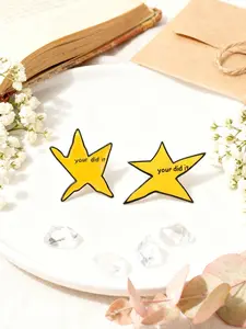 Star Shaped Brooch, Creative Star Design Brooch, Fashion Accessories for Women & Men, Cute Enamel Pin, Ideal for Backpacks, Jeans, Scarves, Hats