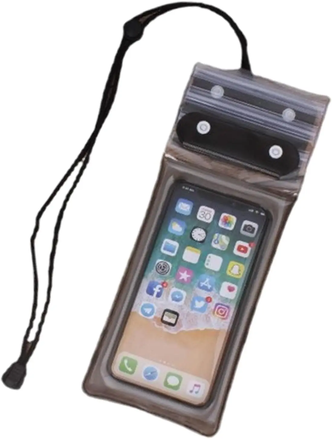 2 PCS Waterproof Phone Pouch,Universal Water Proof Dry Bag Case with Neck Lanyard Underwater Clear Cellphone Holder Large Protector for Smartphones ( Black+ White ) - TikTok Shop 2 PCS Waterproof Phone Pouch,Universal Water Proof Dry Bag Case with Neck Lanyard Underwater Clear Cellphone Holder Large Protector for Smartphones ( Black+ White ) - TikTok Shop