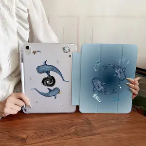 Case for iPad, Smart Case Tablet Protective Cover Compatible with iPad Air 6, Air 5, 4, iPad 10 (10.9 inches) - Compatible with Apple iPad Pro 2024, air m3/a16 2025, perfect for busy meetings, travel adventures, and family relaxation