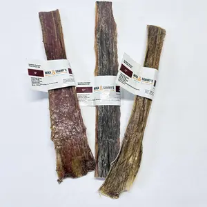Mika & Sammy's Beef Gullet Jerky Strips Dog Treats