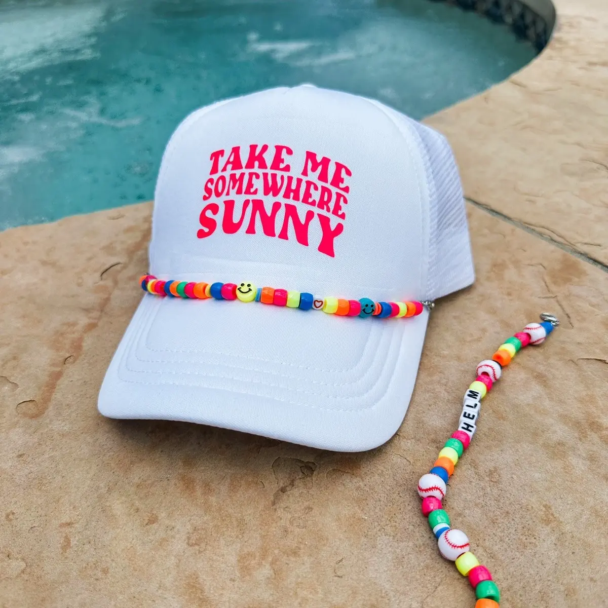 Custom hat accessory charm (hat sold separately)