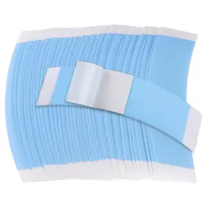 36pcs Strong Waterproof Lace Glue, Ideal for Frontal Lace Wigs, Durable Heat-Resistant Adhesive Tape, Replaceable Hair Extensions, Hair Replacement Adhesive (blue)