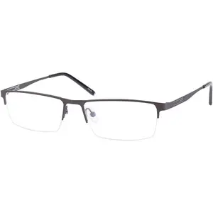 Men Women Alloy Half-Frame Nearsighted Shortsighted Glasses Strengths -0.5 to -6.0