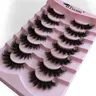 【Black Friday】Summer Wispy False Eyelashes, 7 Pairs of Naturally Curly Eyelash Extensions, Beauty Eyelash Clusters, Eye Makeup Enhancement Tool, Summer Makeup
