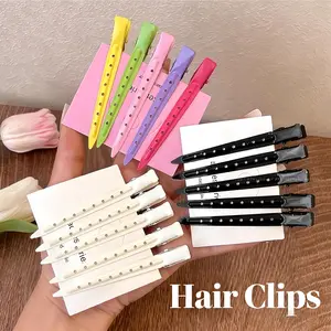 Viral Hair Clips You Need! Random Color Sectioning Clips for All Hair Types