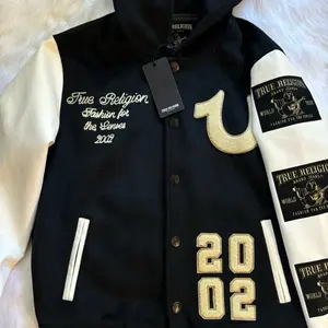 True Religion Men's Jacket - Edgy Style and High-Quality Materials - Decor, Religious, Casual