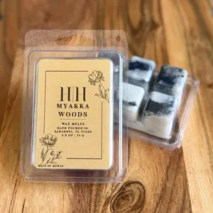 H|H Myakka Woods 2.5oz 71g Scented Wax Cubes for Home Fragrance Hand Poured in Sarasota,FL