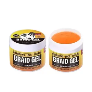 All lock -Gel Braid Gel 5 oz each  Tea Tree- 2 jars -Extreme Hold, Frizz Control, High Shine, Flake-Free, Lavender & Sage Infused for All Hair Types - Haircare