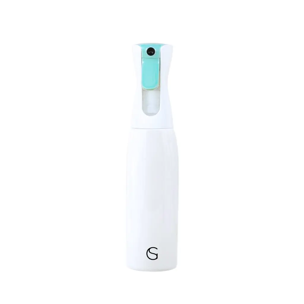 Gentle Mist Spray Bottle – 600ml |  Reusable & Refillable Spray Bottle - Ultra Fine Mist with Leak-Proof Design – Portable Multi-Surface Continuous Spray Bottle for Kitchen, Bathroom, Car & Home Cleaning