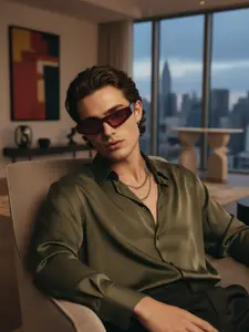 Cool Modern Cat Eye Sunglasses, Men's Trendy Street Style, Unisex Unique Accessory, Fashionable Eyewear for All Occasions, Trending Glasses