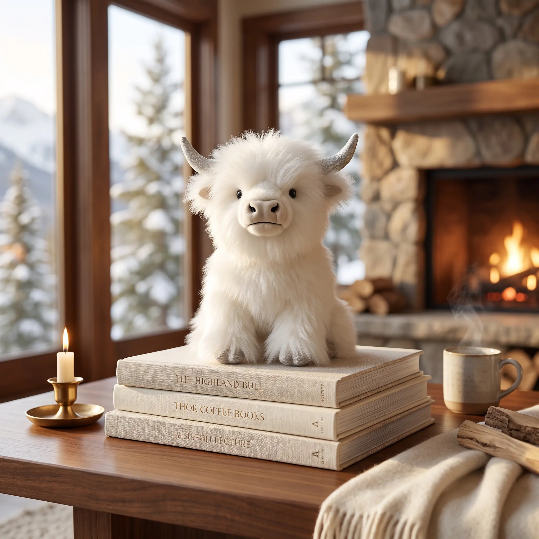 Luxury Baby Suri Alpaca Highland Bull | Handmade in Peru