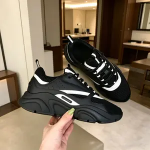 Lightweight Black & White Chunky Sneakers | Non-Slip Thick Sole for Walking & Gym5-Star Rated Retro Dad Sneakers | Breathable Mesh for Summer & All SeasonsDad Shoes, Chunky Sneakers,Dad Shoes, Chunky Sneakers, Retro Sneakers, Casual Sneaker