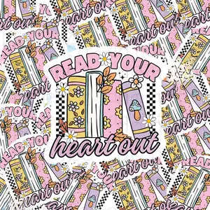 read your heart out vinyl sticker