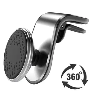 Magnetic Car Phone Holder Air Vent Clip Mount Rotation Cellphone GPS Support