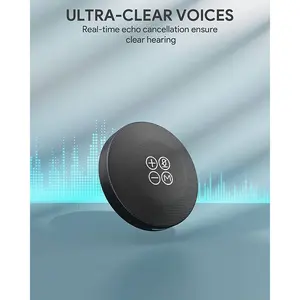 Bluetooth 5.1 Conference Speaker 360°Enhanced Voice Pickup A Audio Noise