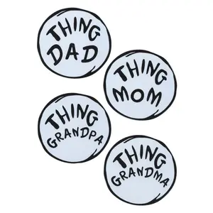 Cat in the Hat Family of All Things Patch Set