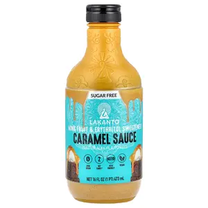 Lakanto Caramel Sauce, 16 fl oz (473 ml)