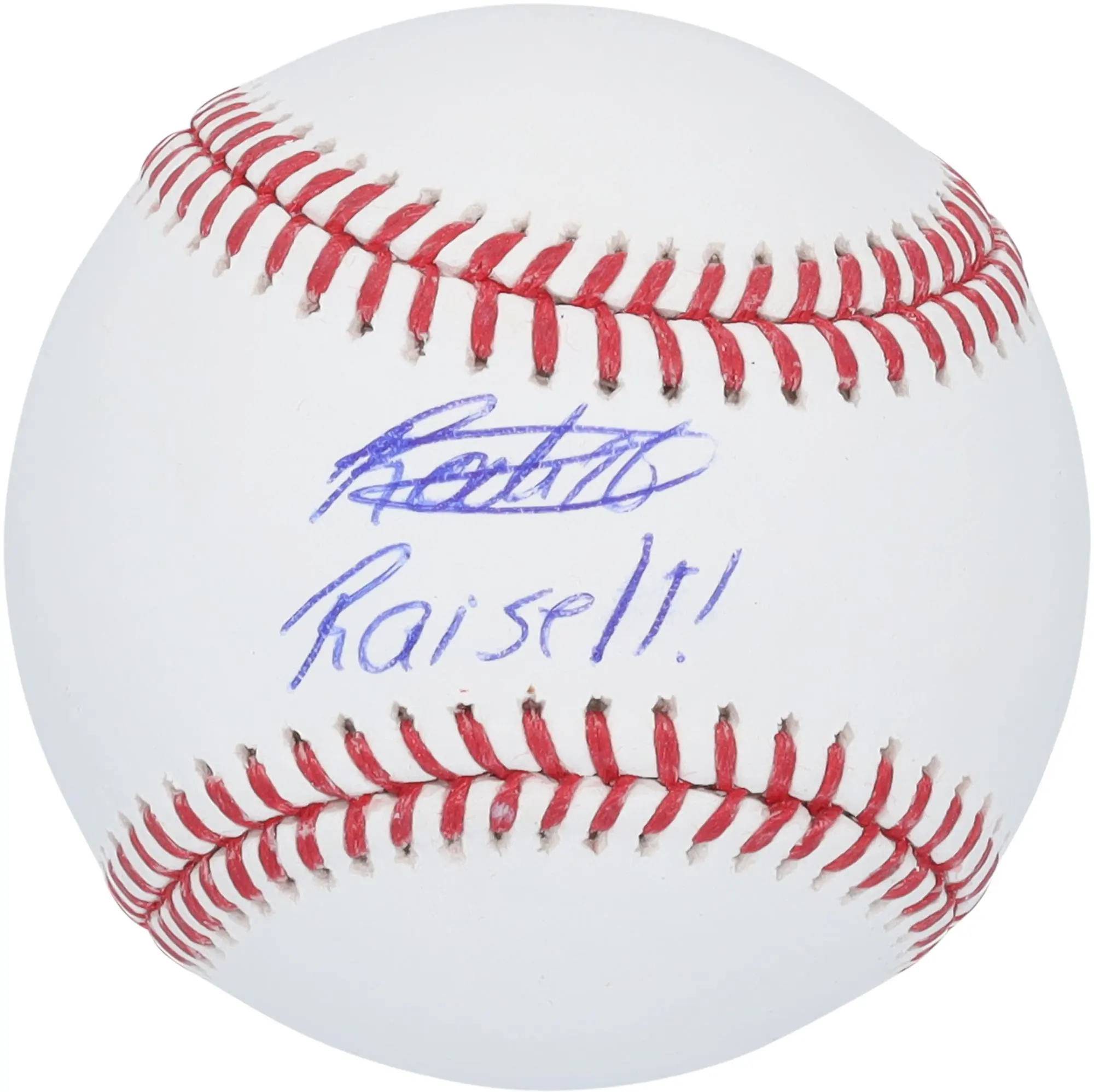 Endy Rodriguez Pittsburgh Pirates Autographed Baseball with "Raise It!" Inscription - Fanatics Authentic Certified