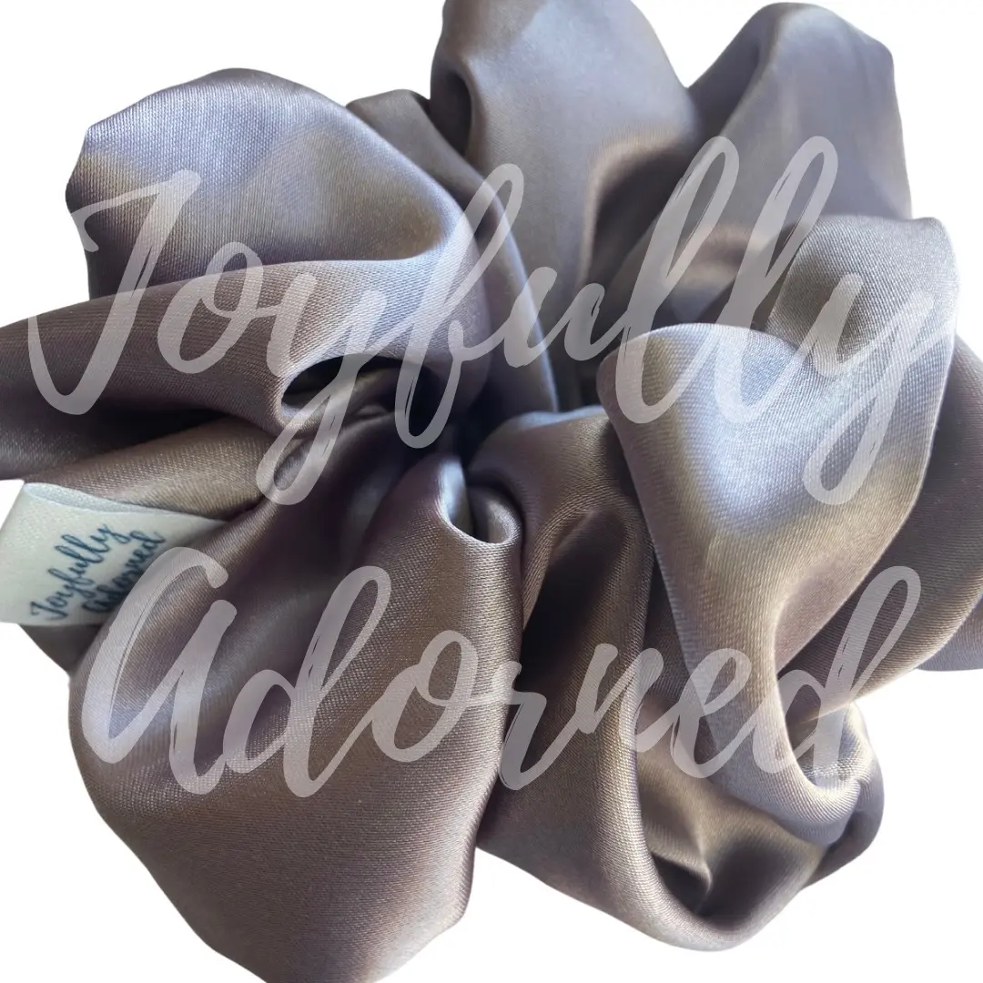 Brittany Satin Scrunchie
