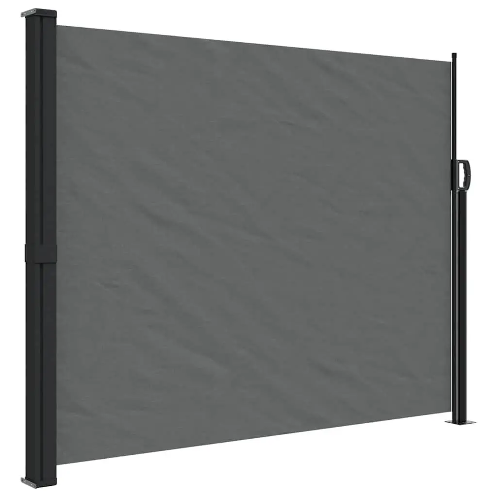 vidaXL Retractable Side Awning Patio Sun Shade Freestanding Privacy Screen 3033851