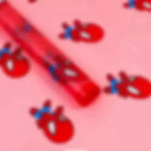 Red Character Wrapping Floral Paper with Iconic Character Design for Festive Occasions