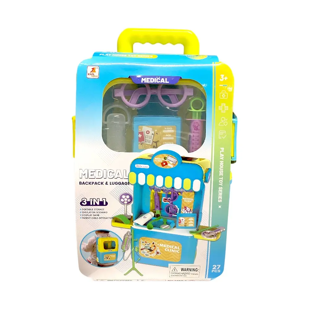 MEDICAL CLINIC BACKPACK & LUGGAGE 3 IN 1