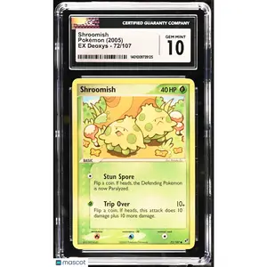 2005 Pokemon EX Deoxys Shroomish #72/107 10