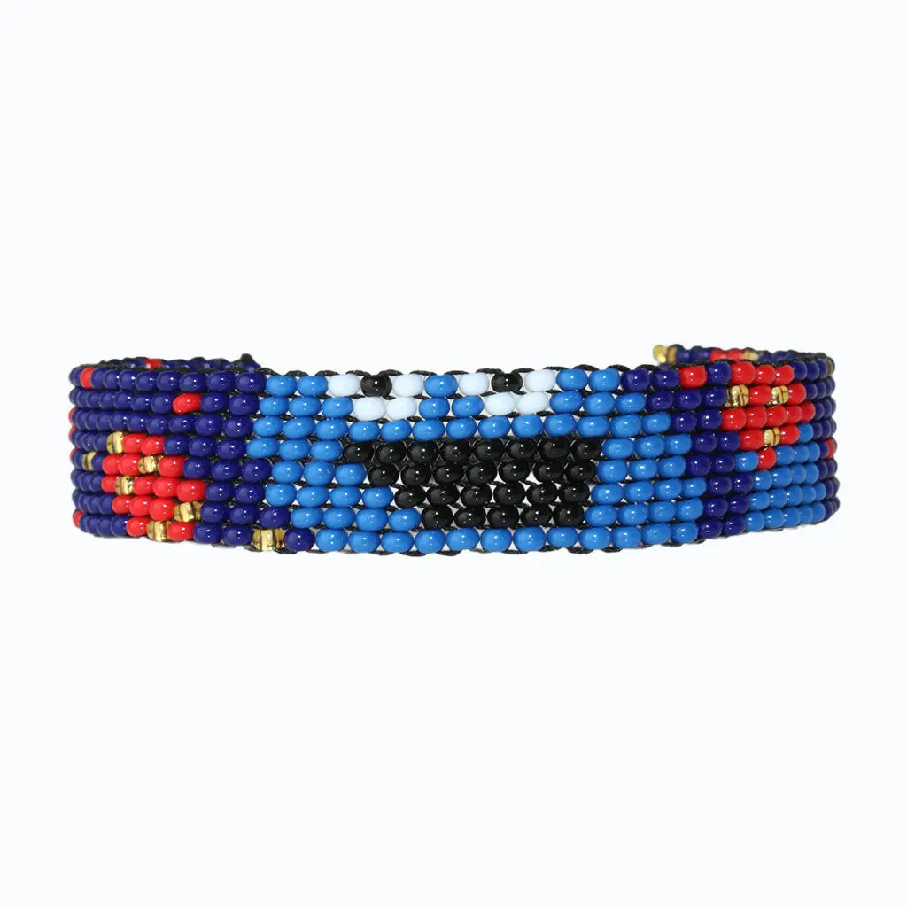 ArtiKen Tough Cookie Handmade Beaded Bracelet