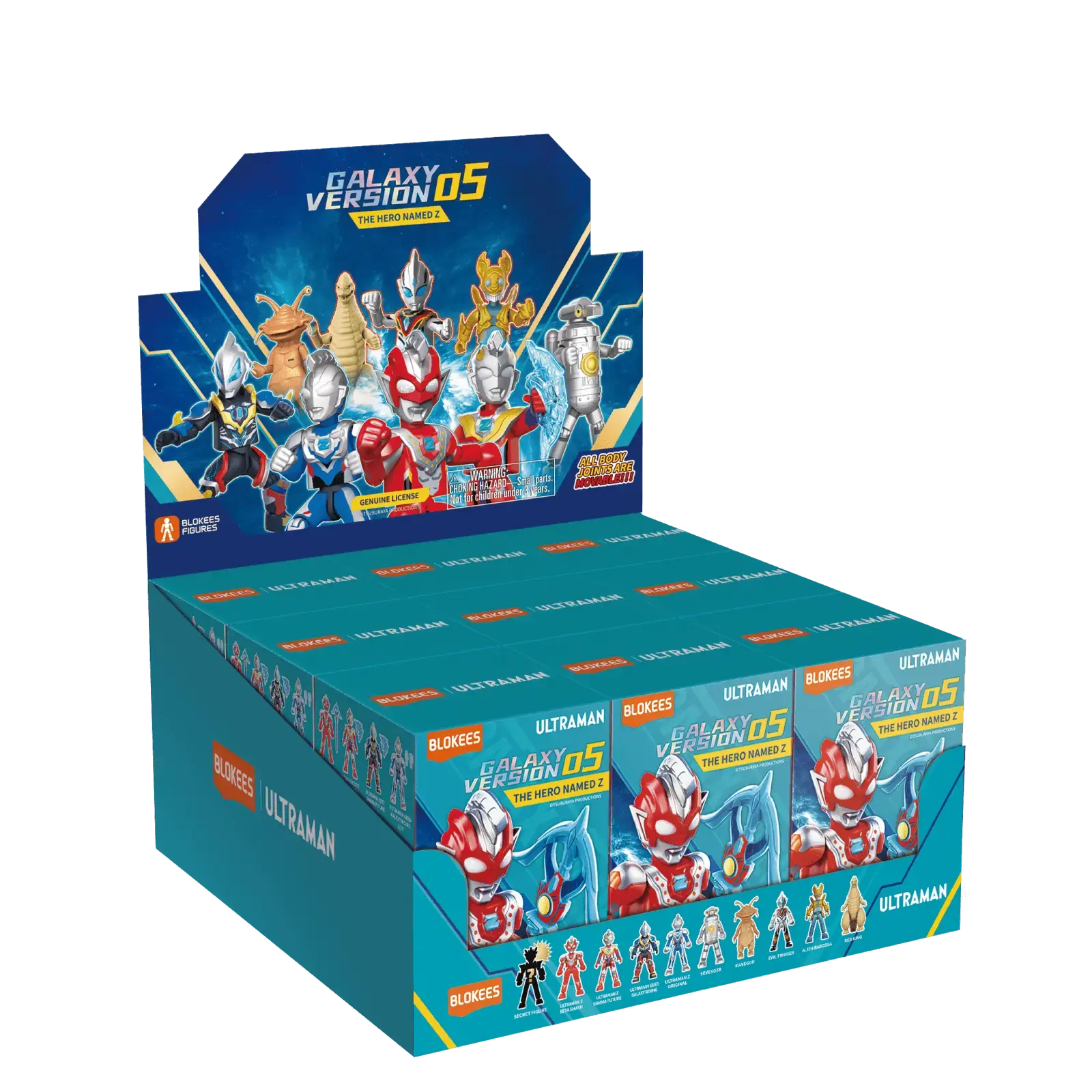 Blokees Ultraman Galaxy Version 05 The Hero Named Z Set Box