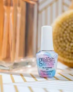 Gelish Blooming Gel - Nail Design Coat, Nail Art Accessories, Create Marble & Watercolor Nail Art, Easy Application, No Mess, LED Cured, Professional Finish, Quick Curing, Cruelty-Free, 9mL.