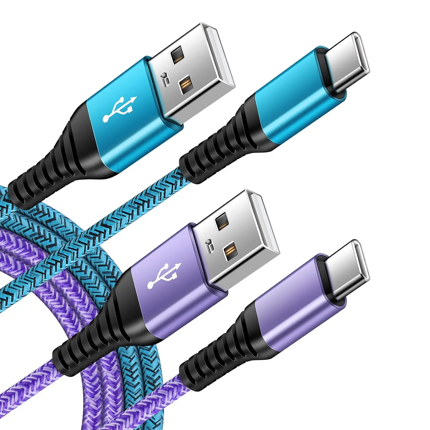 C Charger Cord Fast  USB Type C  Android Charger Cables 6FT 2Pack for  Galaxy S25 S24 S23 S22 S21 S20 Ultra S20+ Note 20 10 S10 S9 Plus A12 A11 A52  Pixel 6 5 4 4a 3a XL
