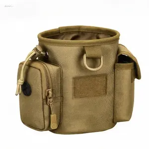 Durable 600D Camouflage Waist Pack, Large‑Capacity Lightweight Outdoor Utility Pouch, Wear‑Resistant Storage Bag for Hiking, Mountaineering & Pet Training Activities