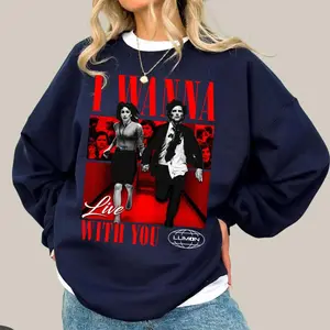 Severance I Wanna Live With You Mark Helly R Helena Vintage Shirt, Lumon Industries TV Show Movie Retro Sweatshirt, Cozy Fit