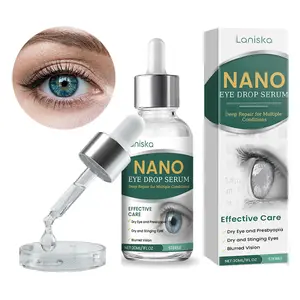 Laniska Deep Repair Nano Eye Drops - Sterile Formula for Dry Stinging Eyes, Presbyopia & Cloudy Vision (30ml) Moisturizer Hydrate