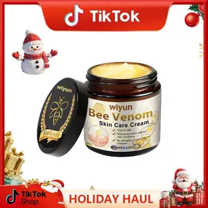 Wiyun Skin Care Cream Herbal Gentle Professional  Deep Moisturizing，Cream for All Body Parts Clean Skin 60g/2.12oz