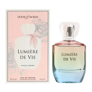 House of Morais Lumière De Vie Pour Femme Eau De Parfum Natural Spray 100ml Women's Fragrance with Sophisticated Scent Profile